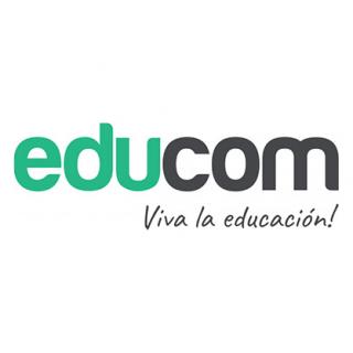 Bild zeigt das Logo von educom
